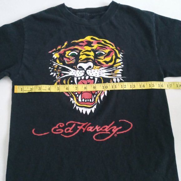 Ed Hardy Tiger black Tee - Picture 5 of 7